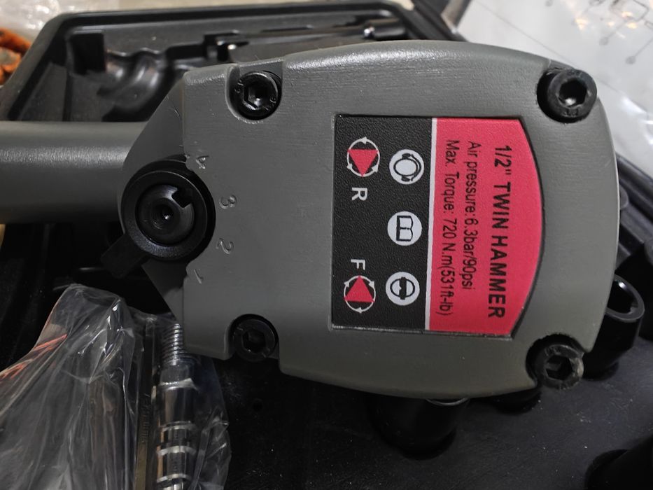 NOWY Klucz pneumatyczny udarowy NORMEX  zestaw