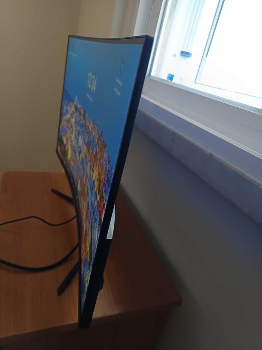 Monitor Curvo GAWFOLK 27 Polegadas 180Hz Full HD – Ideal Jogos/Escritório
