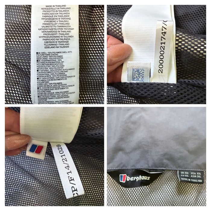 Куртка Berghaus RG Alpha AQ2 Black. XXL