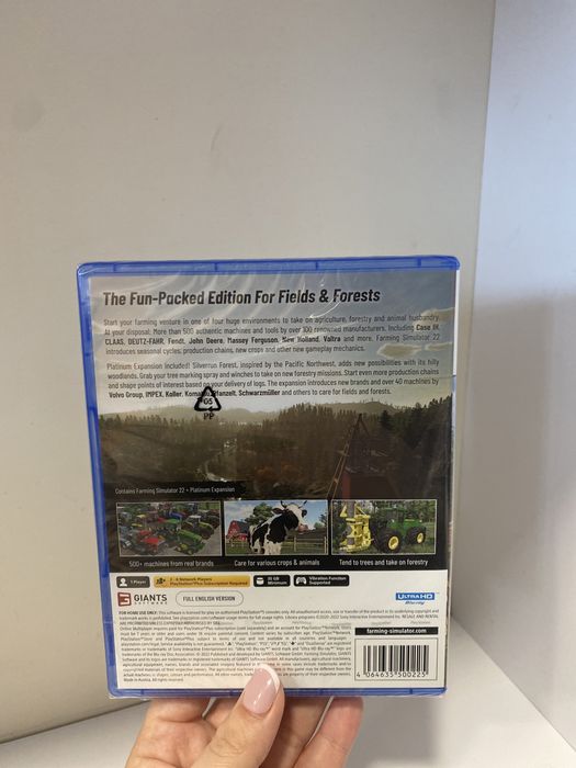 Gra Farming simulator 22 platinum edition ps5 nowa