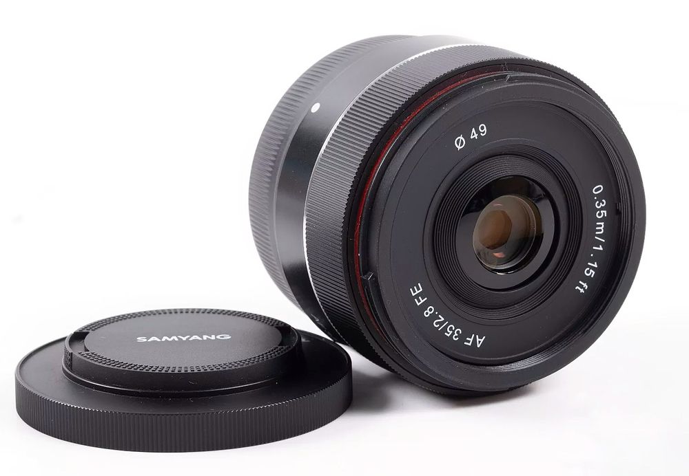 Об'єктив Samyang 35 mm 2.8 для Sony E mount
