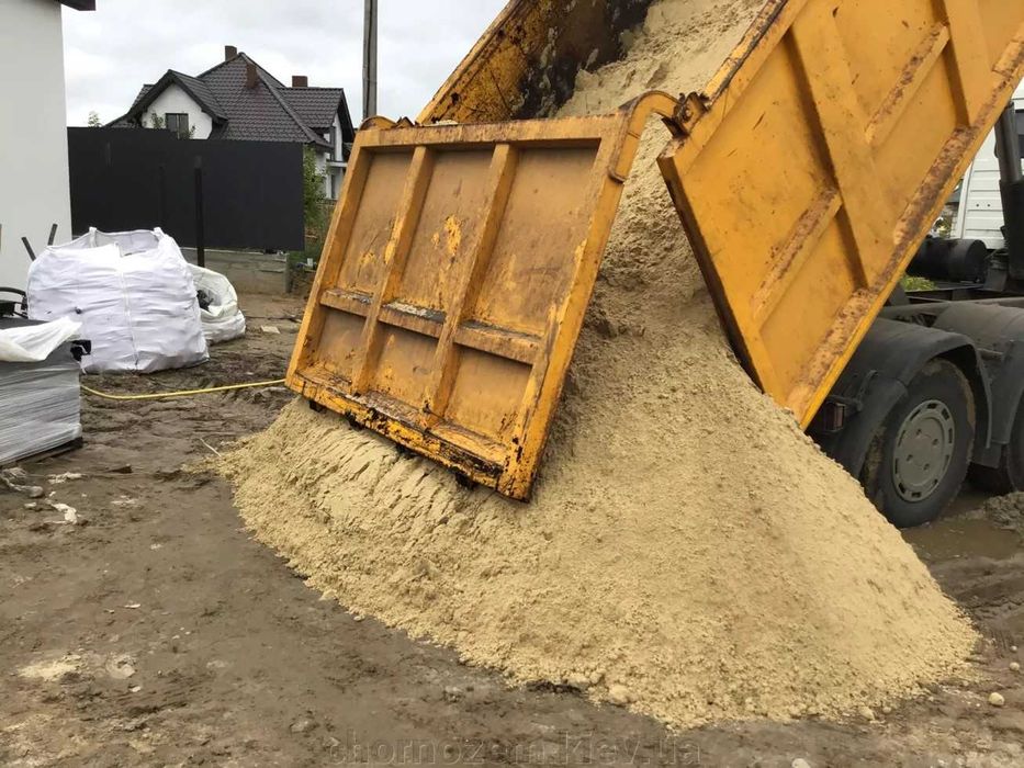 Песок речной, мытый навалом и в мешках