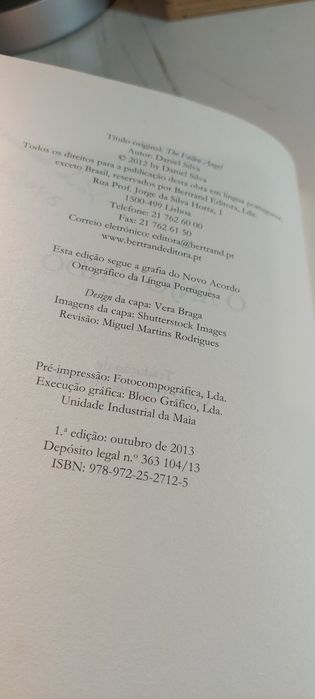 O Anjo Caído - Daniel Silva