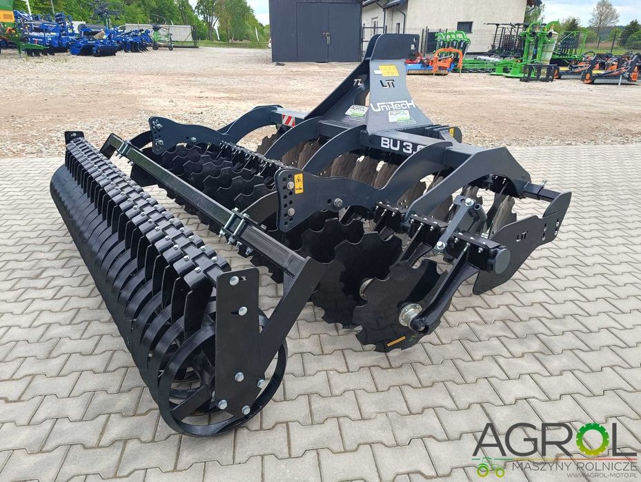 Brona talerzowa agregat talerzówka UNITECH 2.5 - 3m. AGRO FACTORY POL GROM