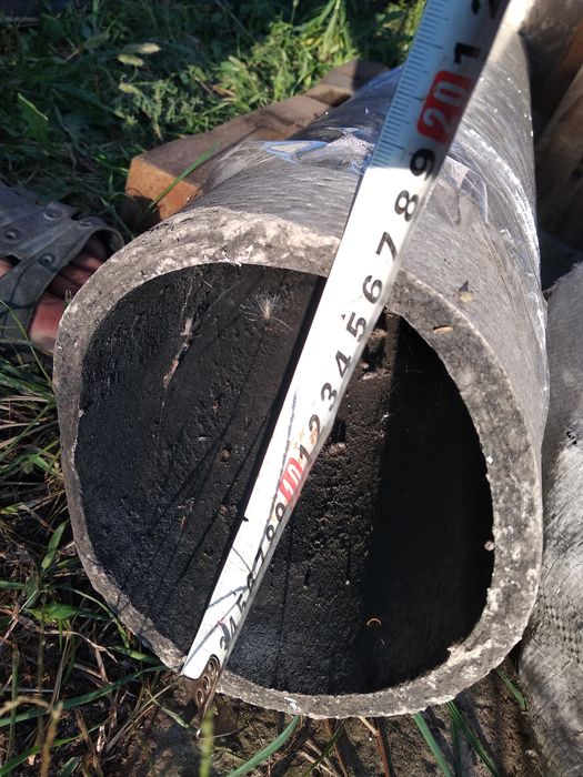 Продам асбестовую трубу 150(внутри)1.2метра и 110-2метра!