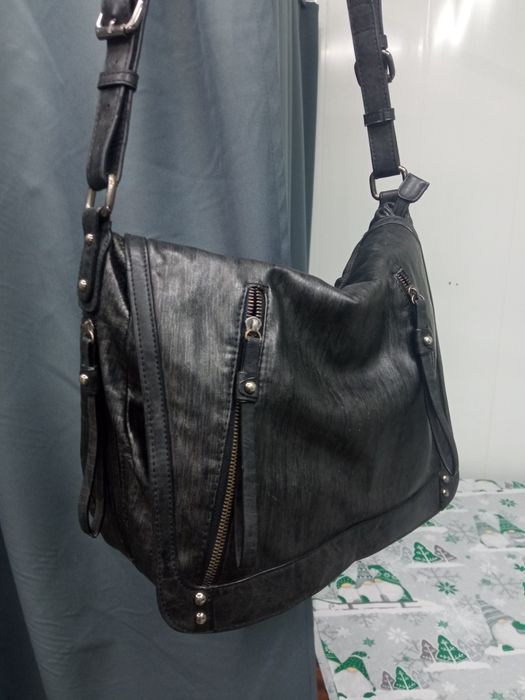 Сумка большая. На ручке. Унисекс.