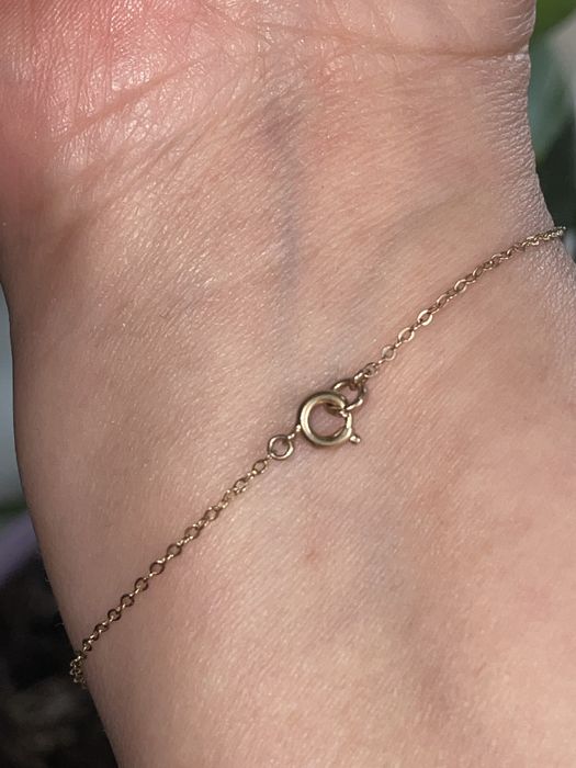 Нежный золотой браслет проба 375, 9 карат