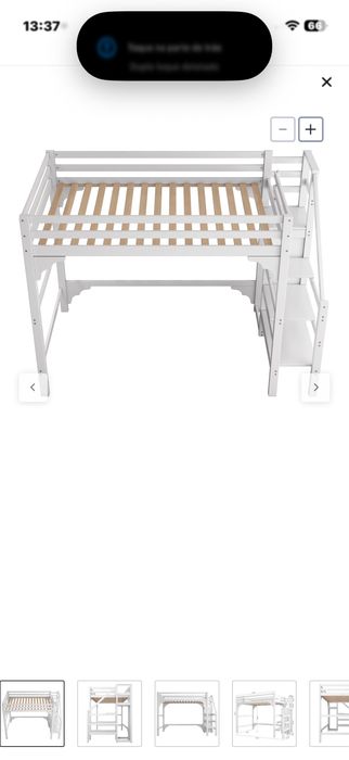 Vendo cama Mezzanine
