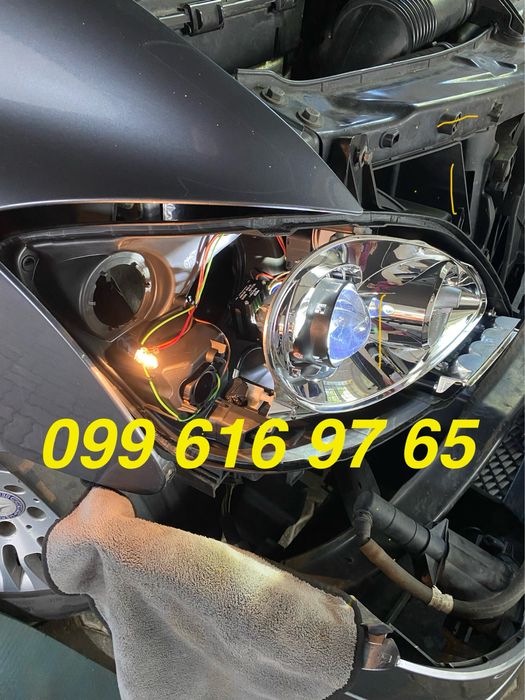 Встановлення білед модулів лінз, ремонт фар, реставрація фар, у Луцьку