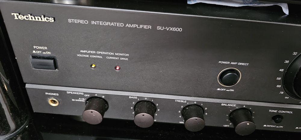 Technics amplificador SU VX600 como novo