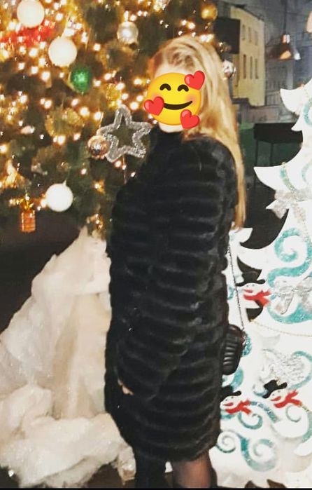 Норковая шуба из хвостиков  трансформер