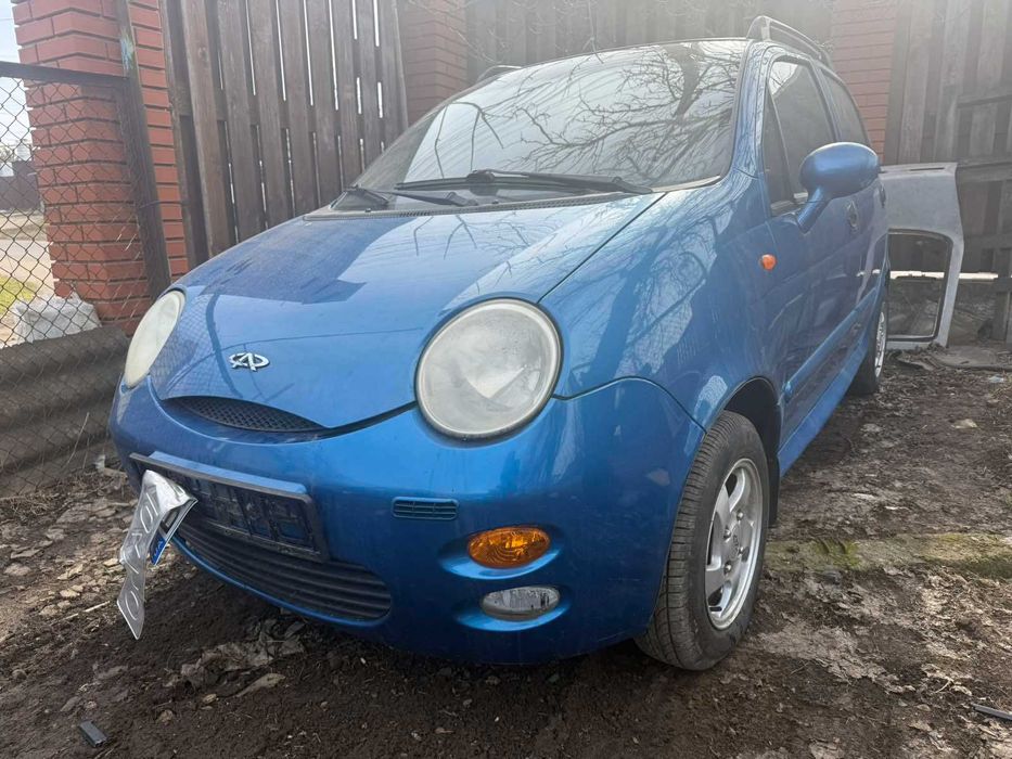 Капот, фары, Чери куку, Chery QQ. 1.1