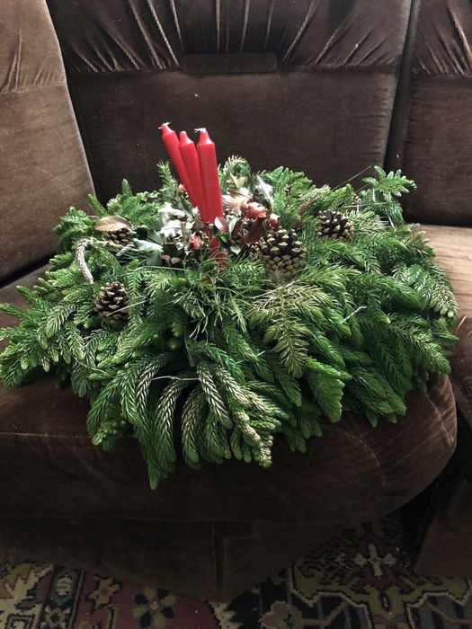 Centro de mesa natalino