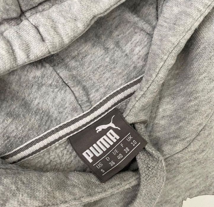 Худи puma серое,тёплое,новое