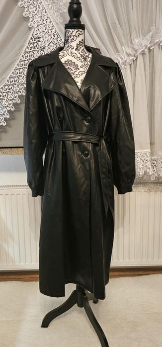 Sprzedam Plaszcz firmy Missguided Faux Leather Maternity Trench