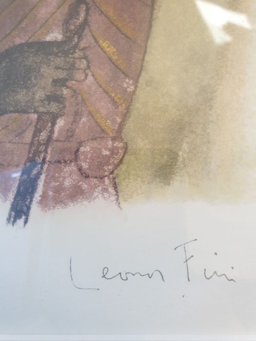 Litografia - Leonor Fini "Le Prince Métisse"