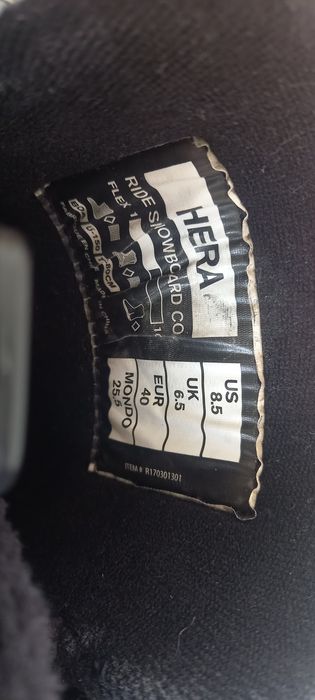 Buty snowboardowe Ride Hera Doble Boa