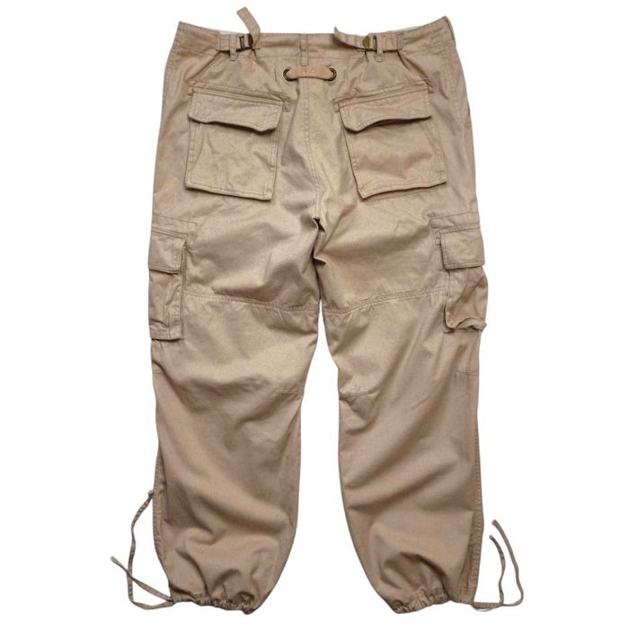 Карго штани Fila на утяжках baggy широкі Divisione Alpinismo military