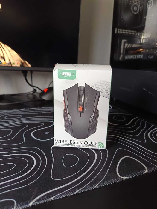 Mouse Wireless Novo com DPI Ajustável Ligação 2.4 GHz