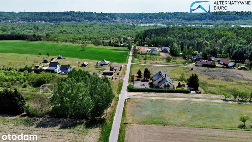 Działka z widokiem na Kazimierz Dolny 1km od Wisły