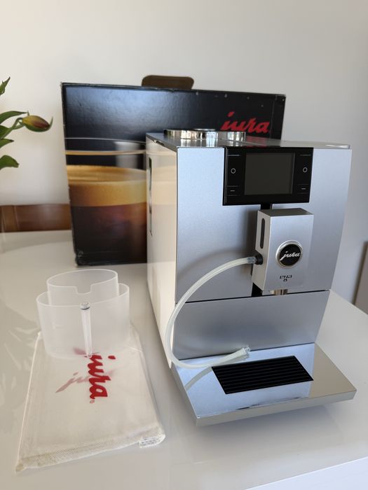 Ekspres do kawy Jura Ena 8 Nordic White kawa latte espresso