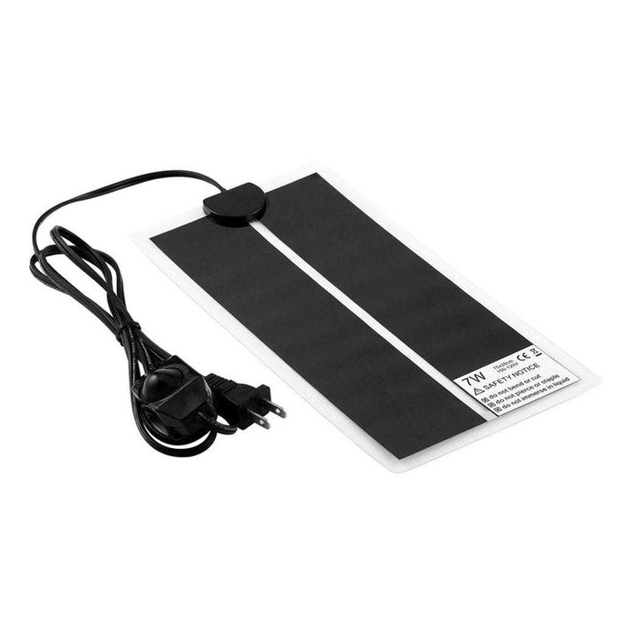 mata grzewcza 7w, nowa, 14x28cm, terrarium gekon wąż agama