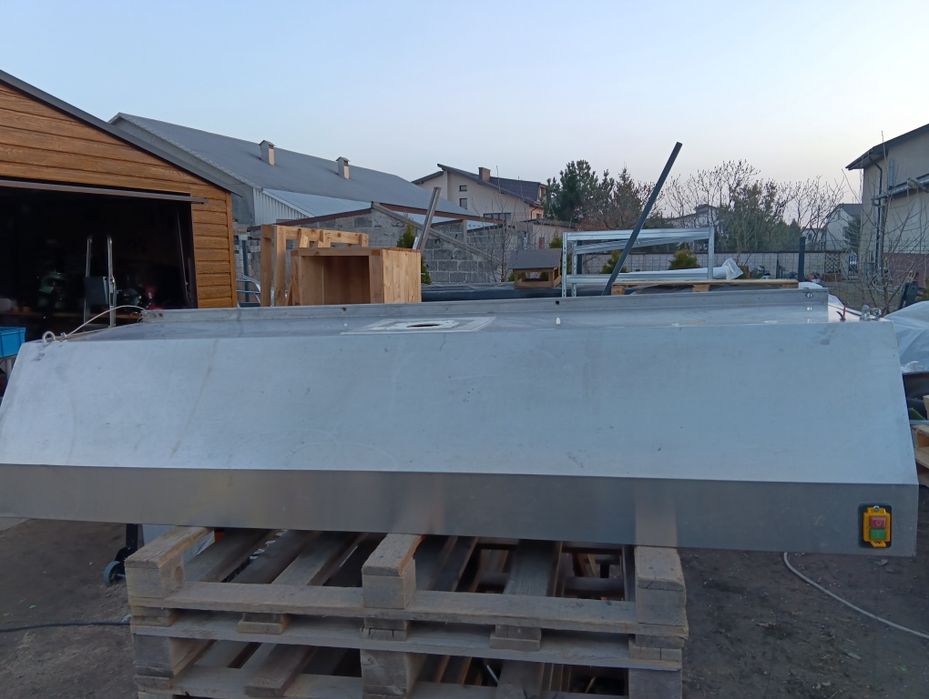 Okap kuchenny przemysłowy