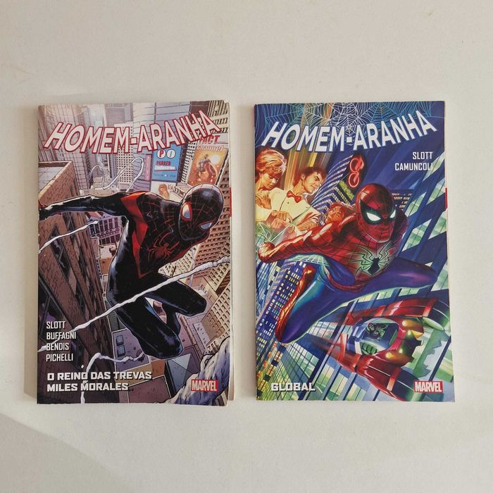 Lote 2 BD Homem-Aranha (Goody) - Global + Miles Morales
