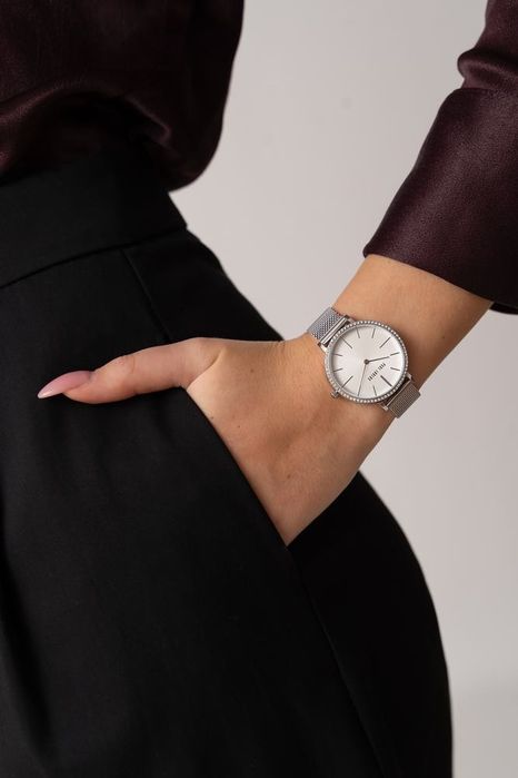 zegarek damski paul lorens pl12894b-3c1 + box