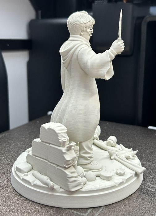 Estátua / Figura Harry Potter Colecionável (Para Pintar)