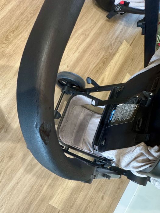 Carrinho Bebé 3 em 1 Asalvo Convertible Two+ 2 Bege COMPLETO