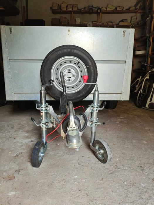 Reboque Atrelado Ligeiro 750 Kg Homologado (Com Matrícula) – Ideal para Lenha