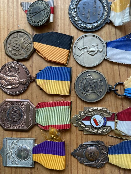 10 medalhas desportivas antigas
