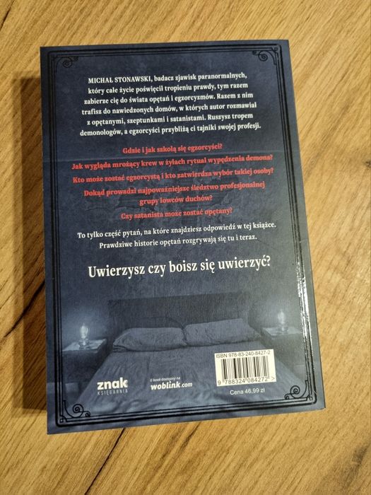 Nowa książka "Paranormalne egzorcyzmy", Michał Stonawski