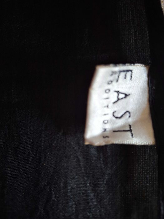 100 % silk Czarny jedwabny biżuteryjny szal apaszka haftowany