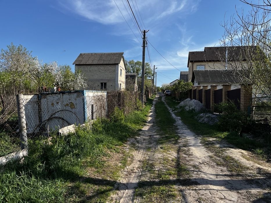 Буча. Ділянка 5,86 соток під будівництво.
