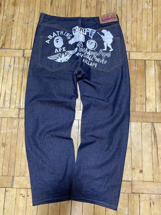 Baggy Джинси Jeans Bape Бейп