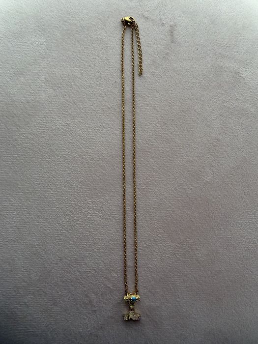 Colar dourado com letra I Somnium Accessories