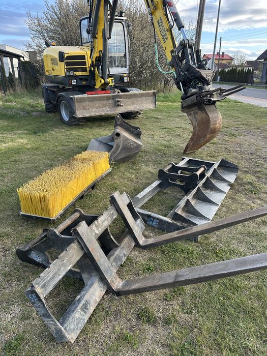 Koparka kołowa Wacker 9503 Rotor widły duzo osprzetu