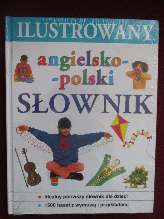 Ilustrowany słownik angielsko-polski NOWY w folii
