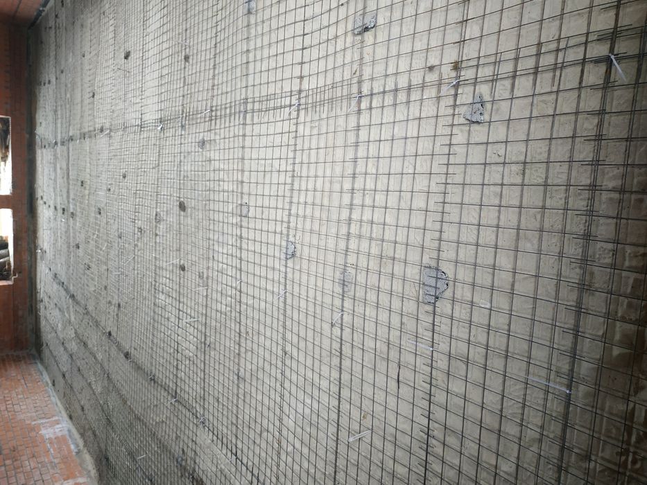 Стяжка бетонна армована, монтаж плит перекриття, заливка плити