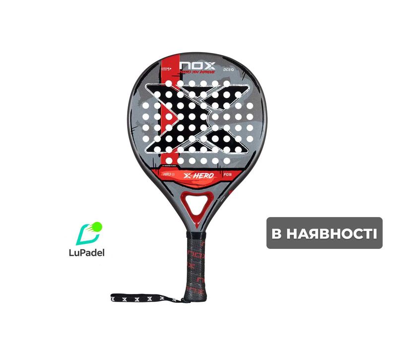 Ракетка для Падель (Padel) тенісу – NOX X-Hero Red 2026