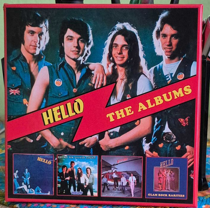 4CD HELLO - THE ALBUMS. Glam Rock 70 s UK. Rarytas.