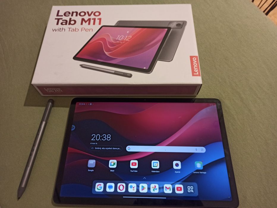Tablet Lenovo tab m11 z rysikiem