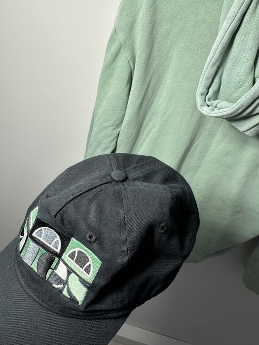 Чорна кепка ellesse , еліс , чорна кепка , rap style drill