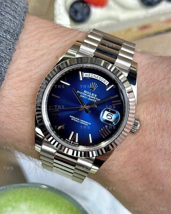 Годинник Day-Date 40mm 228239 Blue Ombre
