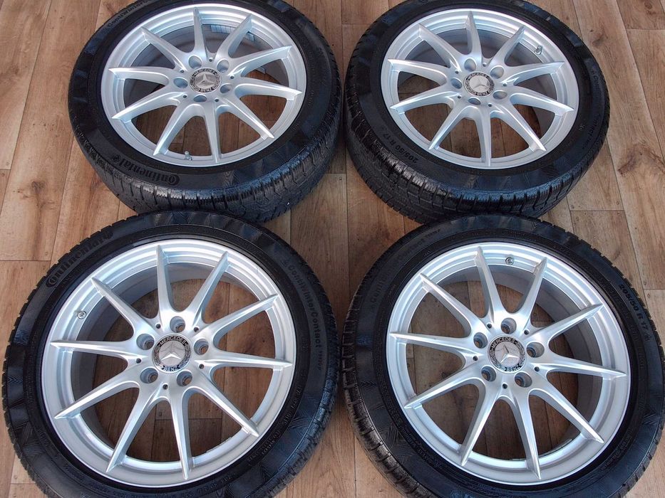 Felgi Mercedes A B C CLA Vito Viano VW Skoda Seat 17 5x112 ET49 ładne!
