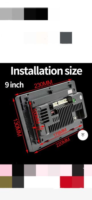 Новая автомагнитола 9 дюймов