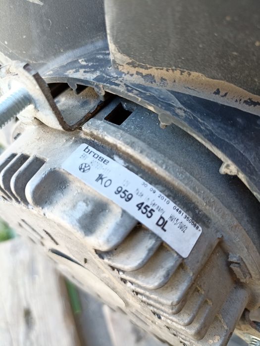 Вентилятор радіатора шкода