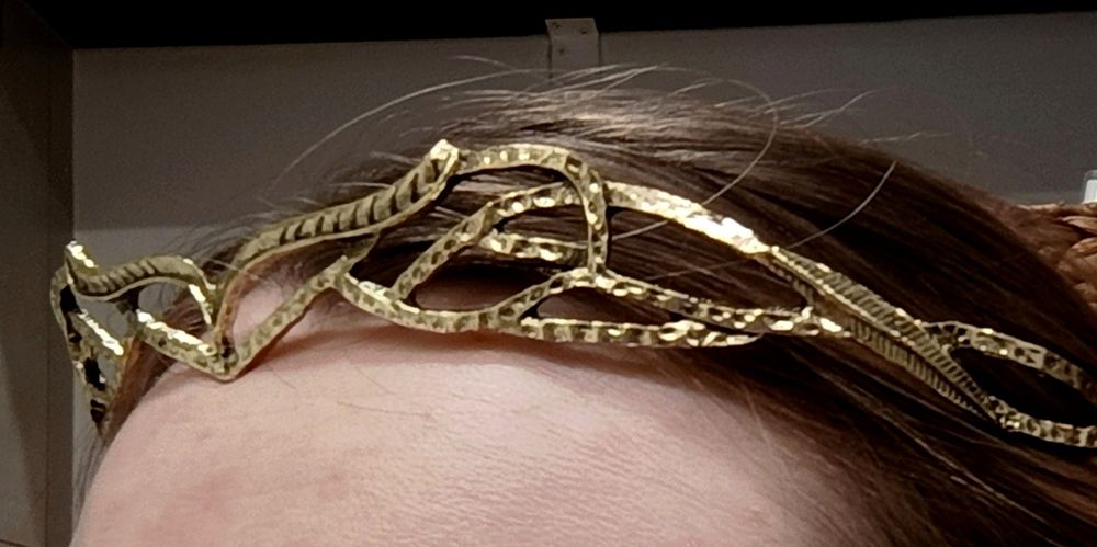 Korona tiara elficka cosplay lotr